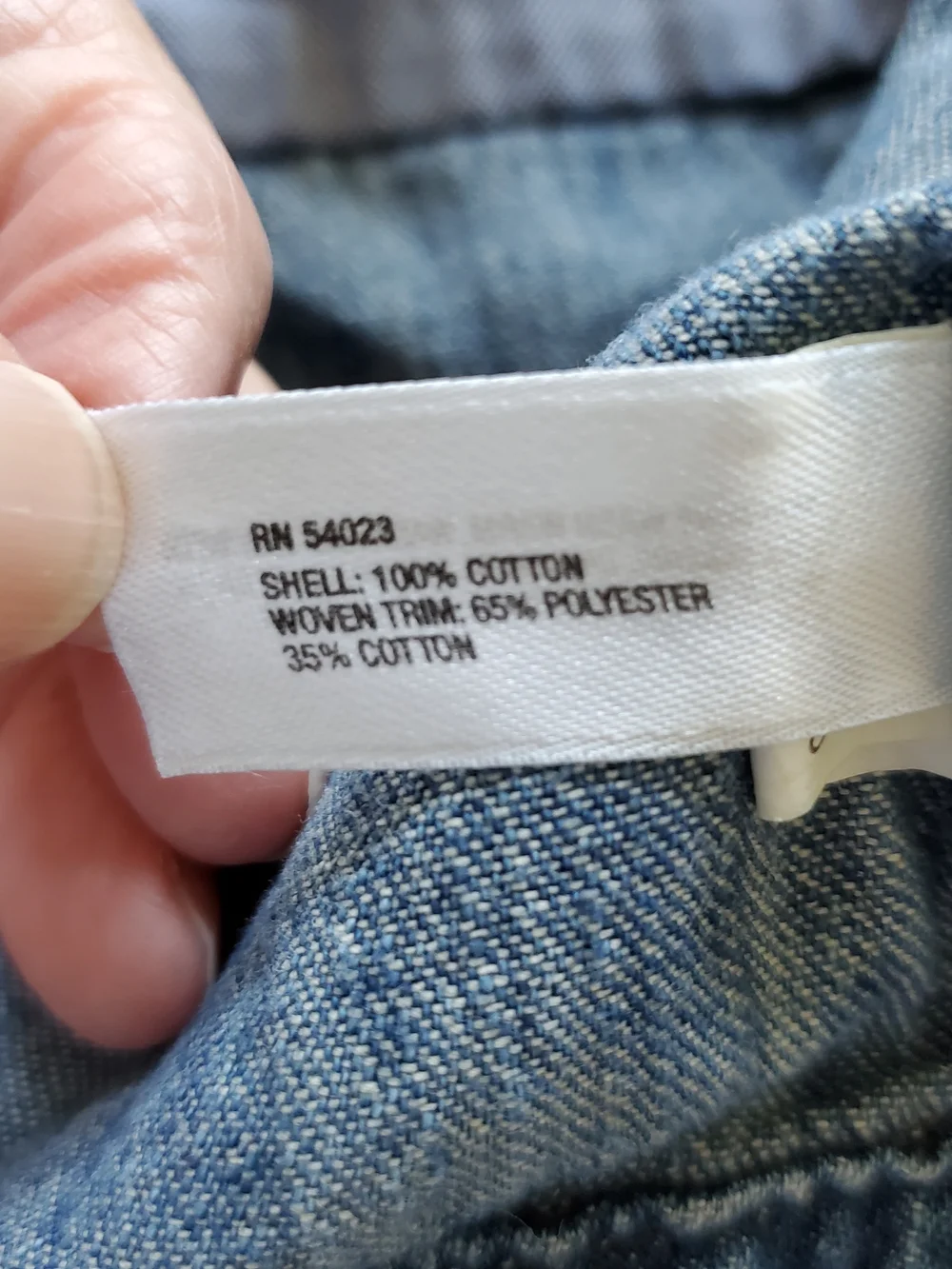 GAP Girls Light Blue Denim Jacket.  Size 12-18 Mths